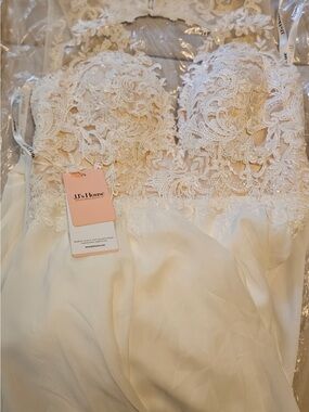 JJs House Peach and Ivory Bridal Tag Duo